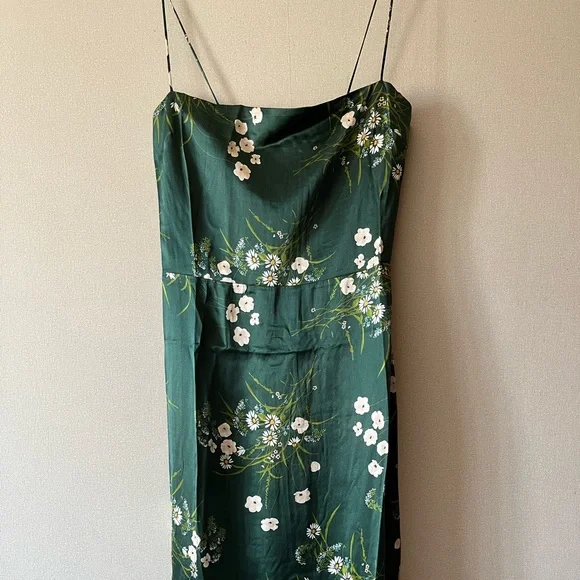 Reformation Frankie Silk Dress - Buena - Picture 5 of 7